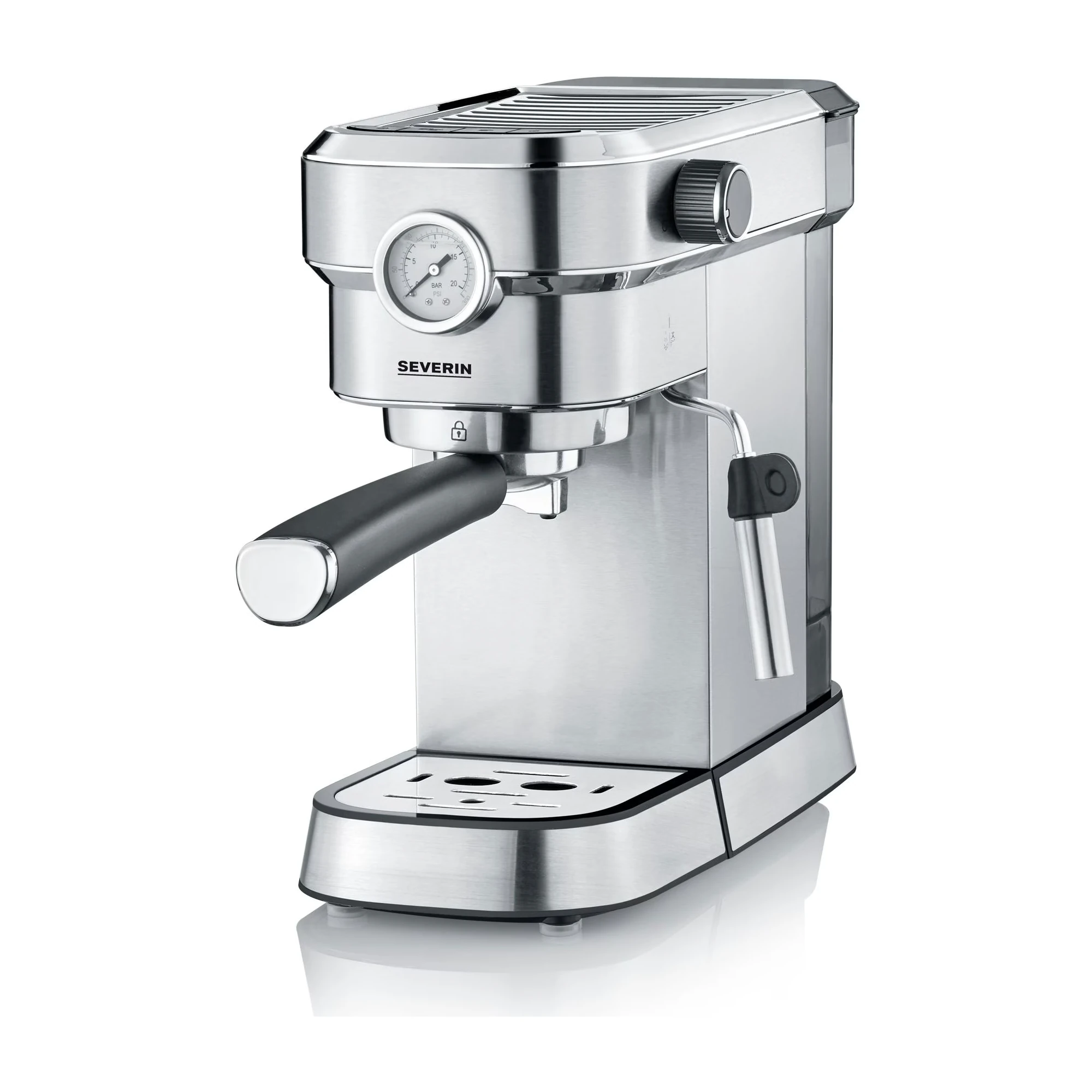 2e kans Severin Espresso Machine Espresa Plus - Chroom 5 2e kans Severin Espresso Machine Espresa Plus - Chroom - Afbeelding 5